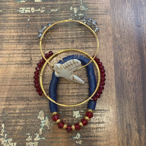 🇺🇸 Handmade Bracelet Trio - Picture 2 of 3